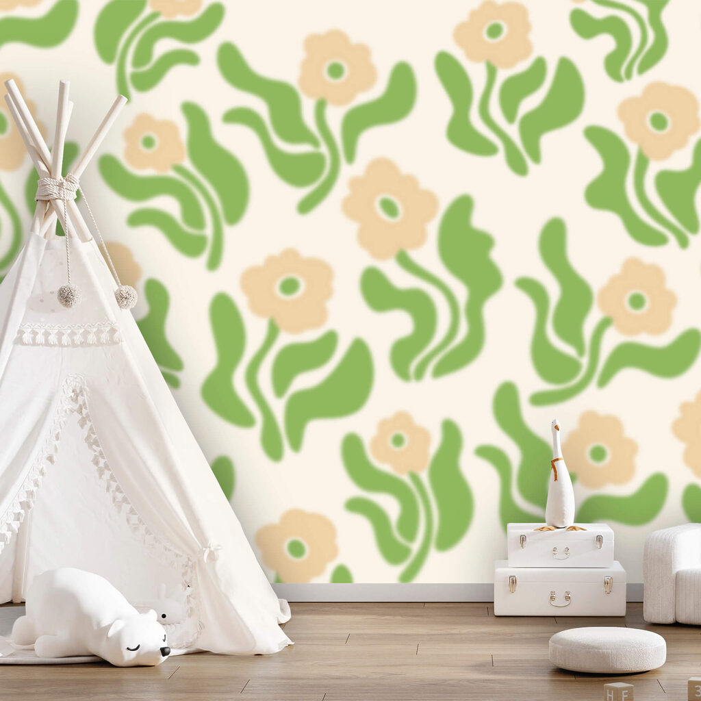 Blumen- und Blattmuster Blumen- und Blattmuster