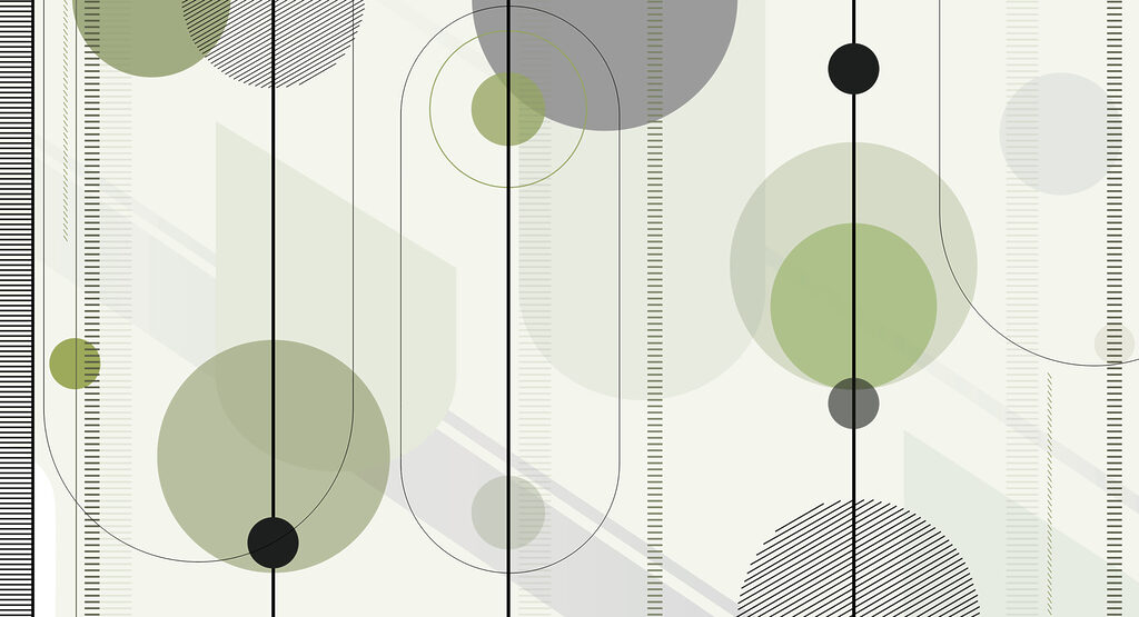 Geometric design in calming colors Geometric design in calming colors