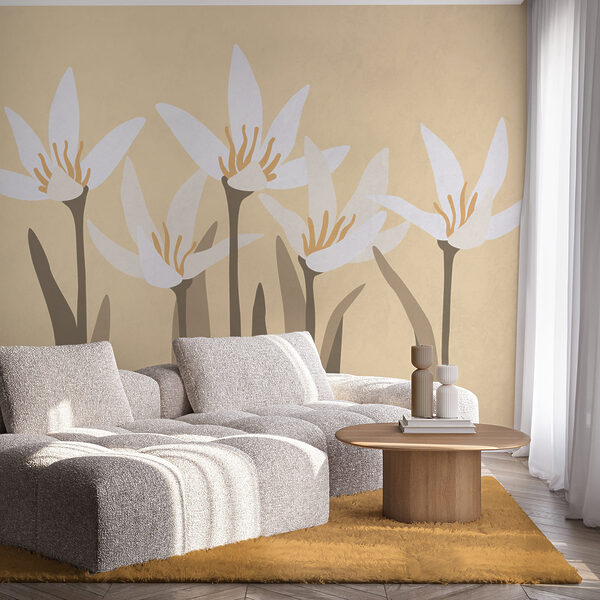 Gruppe weißer Blumen