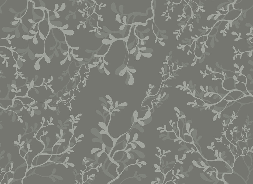 Grey background with branches
