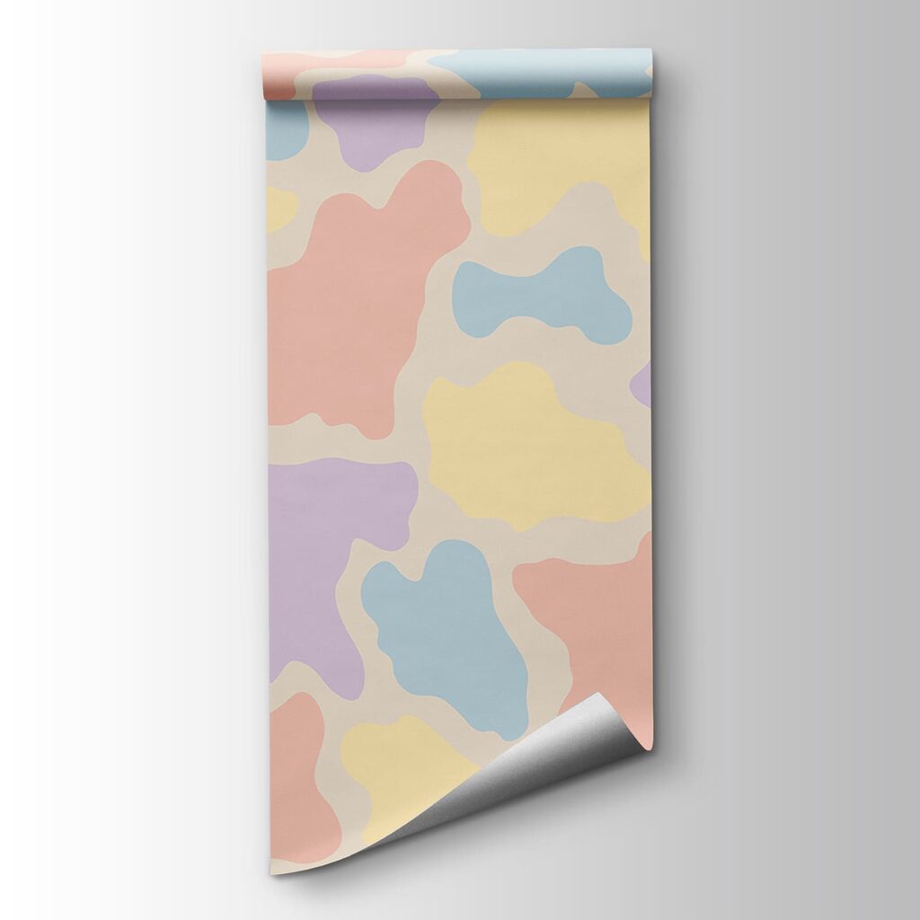 Colorful pattern of spots