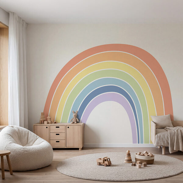 Regenbogen auf weißem Hintergrund Regenbogen auf weißem Hintergrund