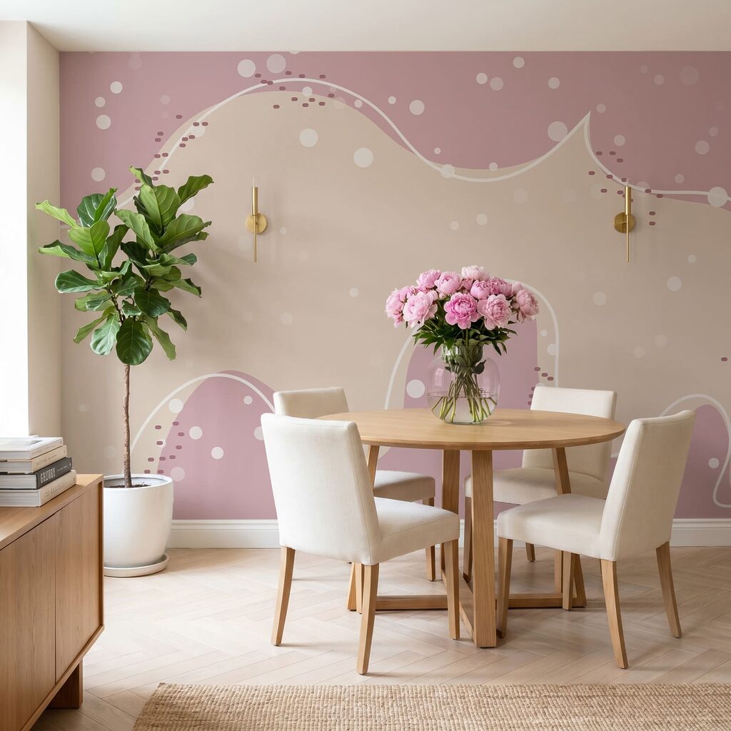Weißer und rosa Hintergrund Weißer und rosa Hintergrund