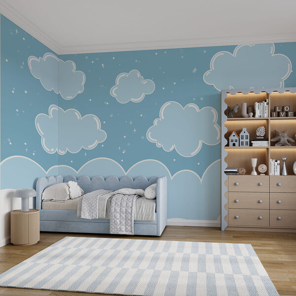 Blauer Himmel mit Wolken Blauer Himmel mit Wolken