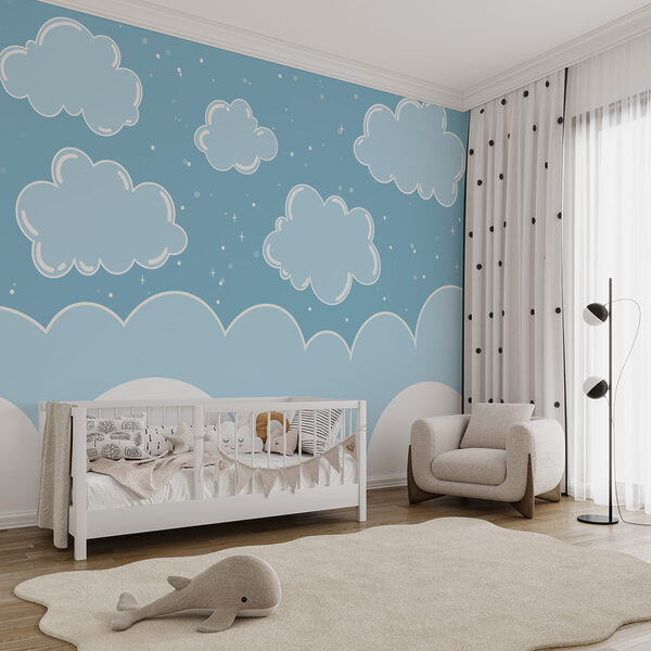 Blauer Himmel mit Wolken Blauer Himmel mit Wolken