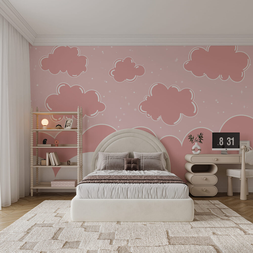 Rosa Wolken am Himmel Rosa Wolken am Himmel