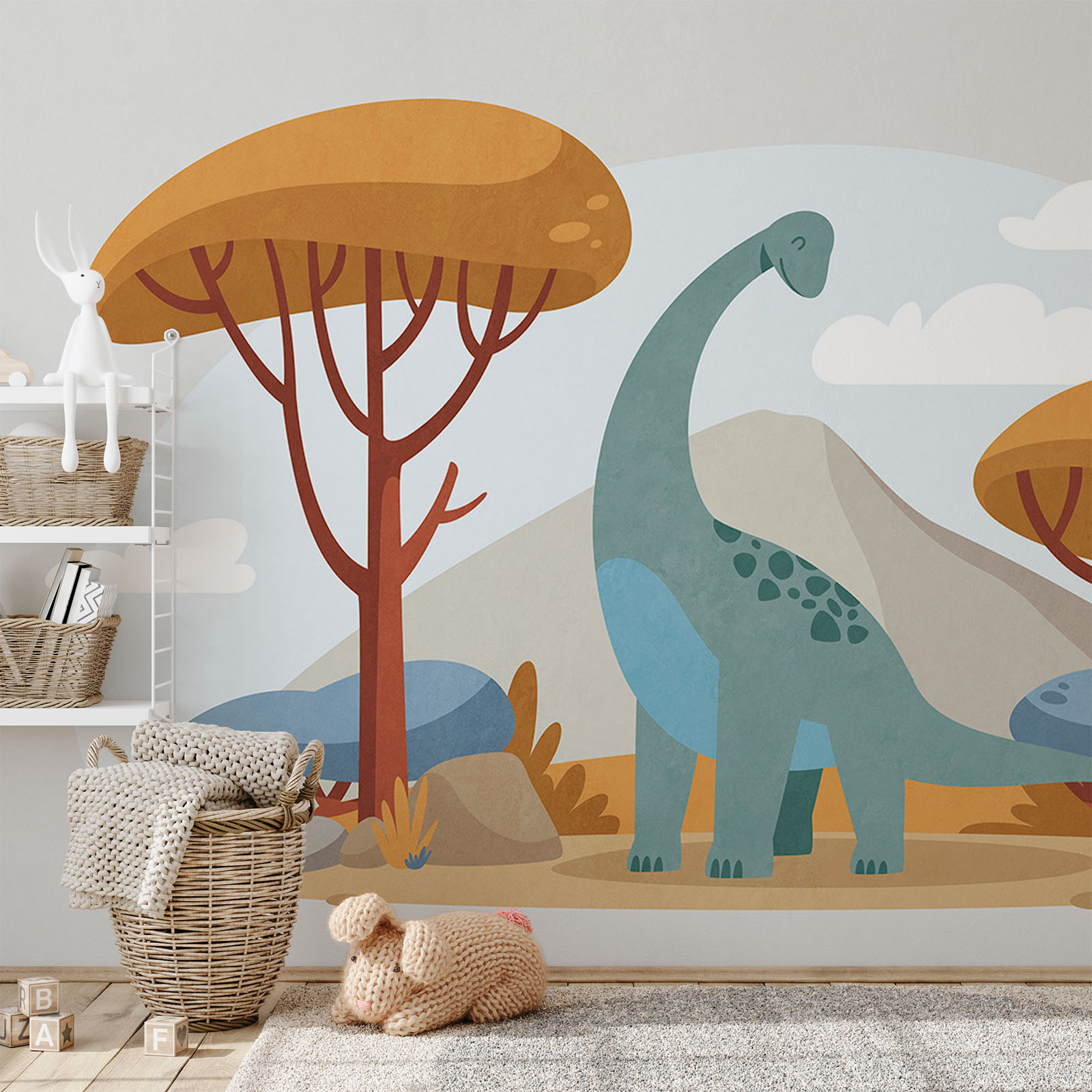 Karikatur eines Dinosauriers Karikatur eines Dinosauriers