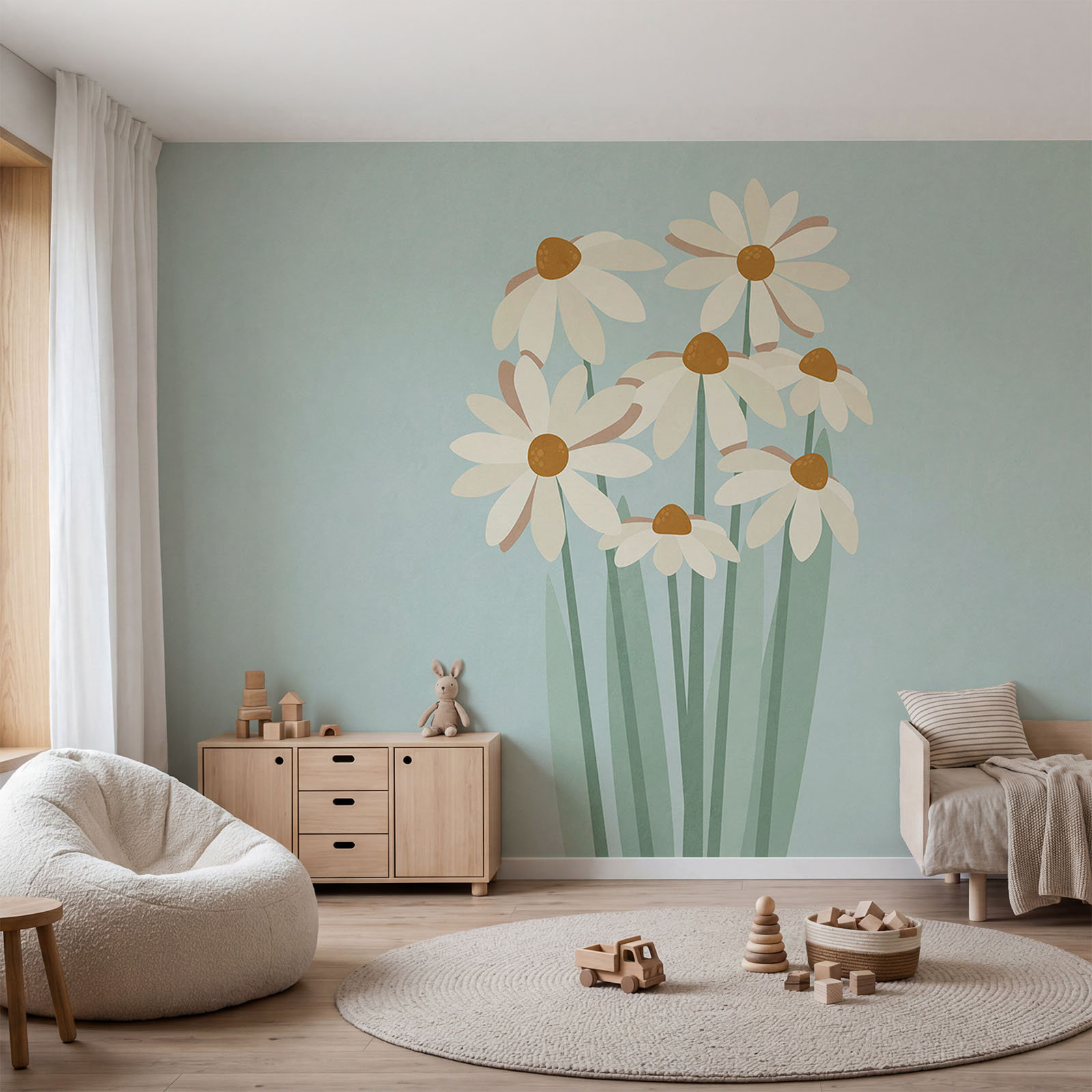 Ein Strauß weißer Blumen Ein Strauß weißer Blumen