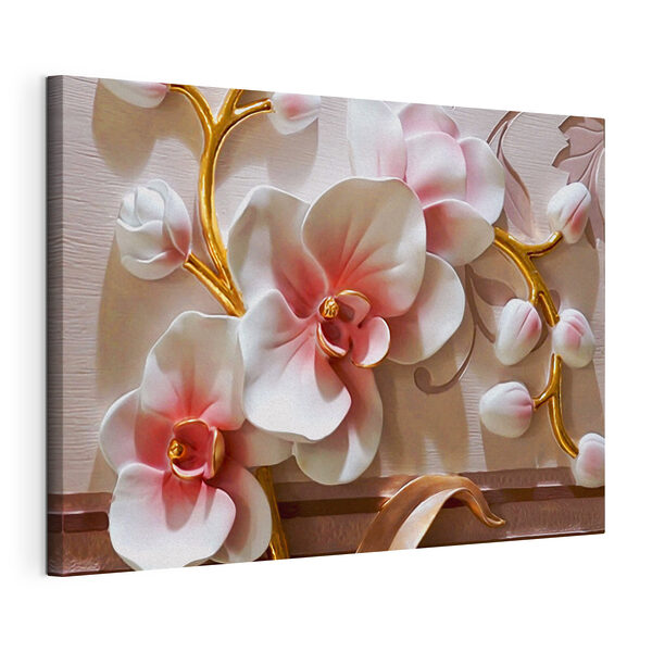 Eine Nahaufnahme von Blumen Wandbilder Eine Nahaufnahme von Blumen