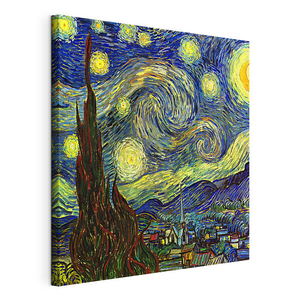 Ein Gemälde einer sternenklaren Nacht Wandbilder Ein Gemälde einer sternenklaren Nacht