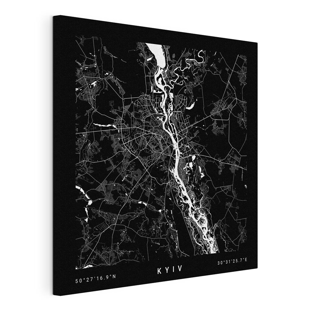 A map of a city A map of a city