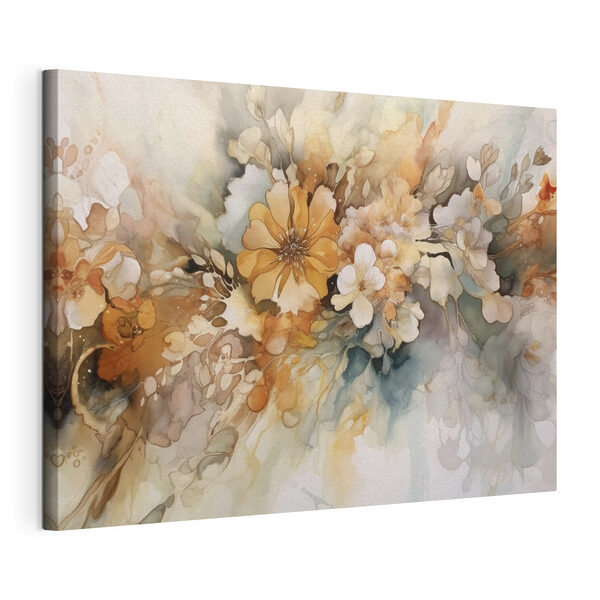 Ein Gemälde mit Blumen Wandbilder Ein Gemälde mit Blumen