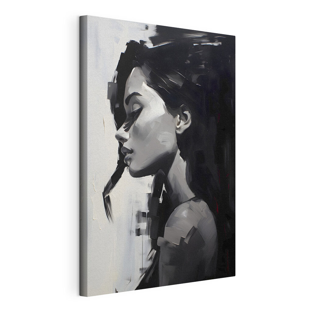 A painting of a woman A painting of a woman