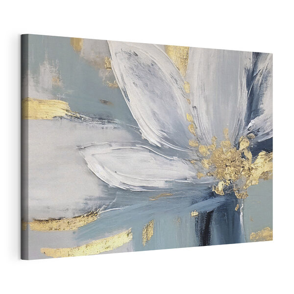 Ein Gemälde einer Blume Wandbilder Ein Gemälde einer Blume