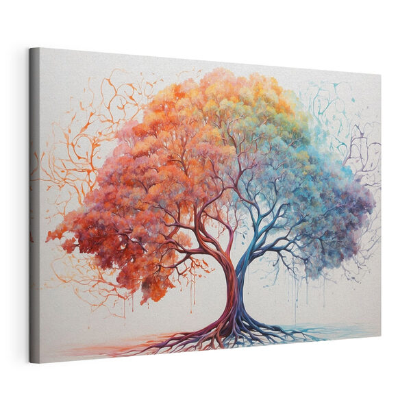 Wandbilder Ein Baum mit verschiedenen Farben der Blätter (Artikelnummer: s36444) Wandbilder Wandbilder Ein Baum mit verschiedenen Farben der Blätter (Artikelnummer: s36444)