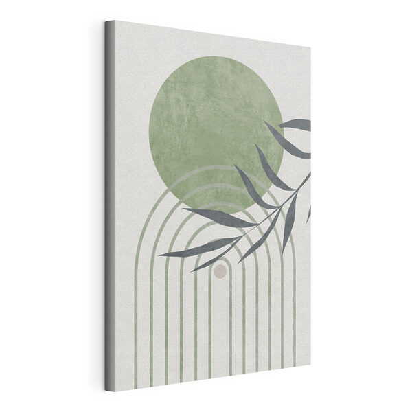 Wandbilder Ein grünes und graues Kunstwerk (Artikelnummer: s36421) Wandbilder Wandbilder Ein grünes und graues Kunstwerk (Artikelnummer: s36421)