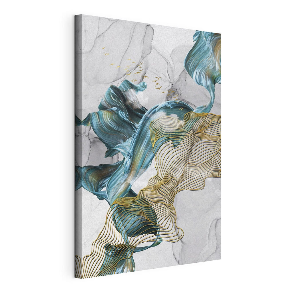 Ethereal Waves and Soaring Birds