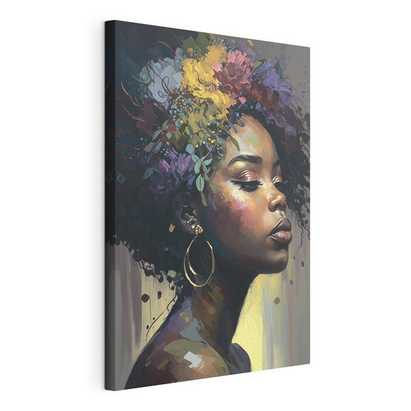 Wandbilder Eine Frau mit buntem Haar (Artikelnummer: s36577) Wandbilder Wandbilder Eine Frau mit buntem Haar (Artikelnummer: s36577)