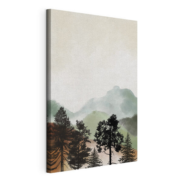 Wandbilder Eine Landschaft mit Bäumen und Bergen (Artikelnummer: s36603) Wandbilder Wandbilder Eine Landschaft mit Bäumen und Bergen (Artikelnummer: s36603)