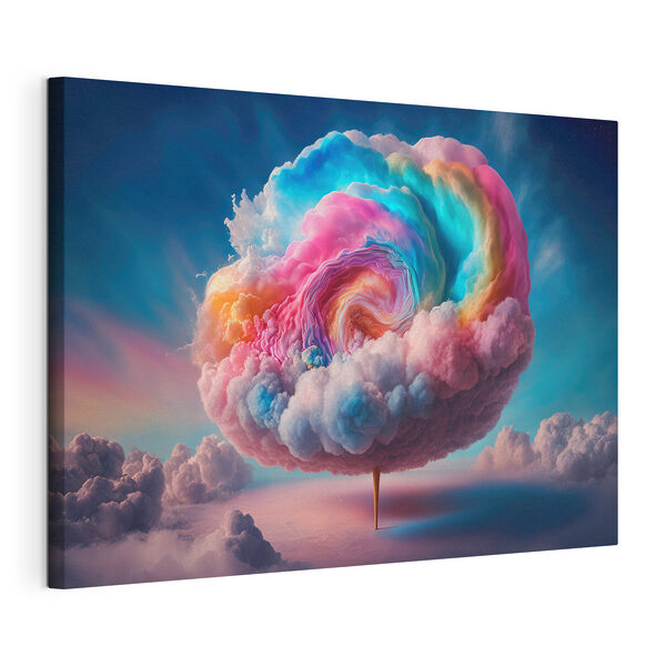 Eine bunte Wolke am Himmel Wandbilder Eine bunte Wolke am Himmel