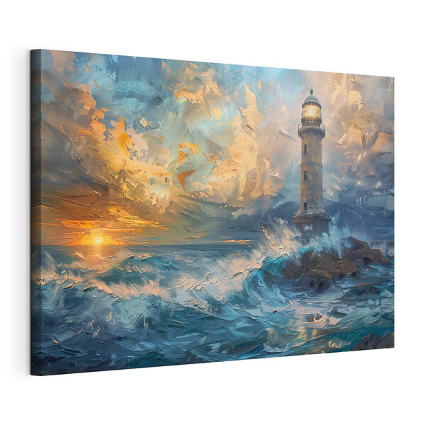 Wandbilder Ein Leuchtturm im Meer (Artikelnummer: s38470) Wandbilder Wandbilder Ein Leuchtturm im Meer (Artikelnummer: s38470)