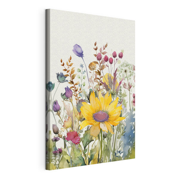Wandbilder Ein Aquarell mit Blumen (Artikelnummer: s39339) Wandbilder Wandbilder Ein Aquarell mit Blumen (Artikelnummer: s39339)