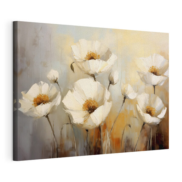 Wandbilder Malerei von weißen Blumen (Artikelnummer: s39815) Wandbilder Wandbilder Malerei von weißen Blumen (Artikelnummer: s39815)