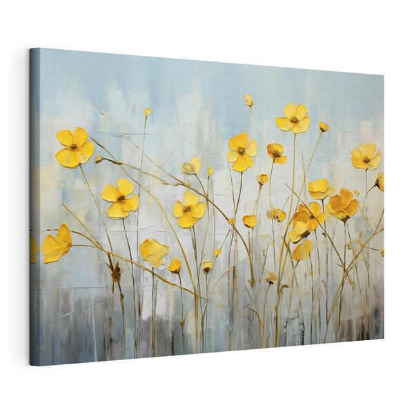 Wandbilder Gemälde mit gelben Blumen (Artikelnummer: s39823) Wandbilder Wandbilder Gemälde mit gelben Blumen (Artikelnummer: s39823)