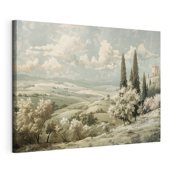 Wandbilder Wandbilder Landschaft mit Bäumen und Hügeln (Artikelnummer: s40084)