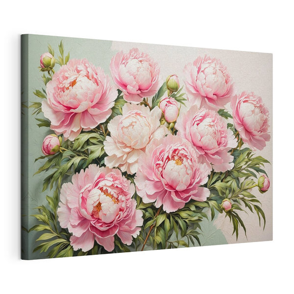 Wandbilder Gruppe von rosa Blumen (Artikelnummer: s40074) Wandbilder Wandbilder Gruppe von rosa Blumen (Artikelnummer: s40074)