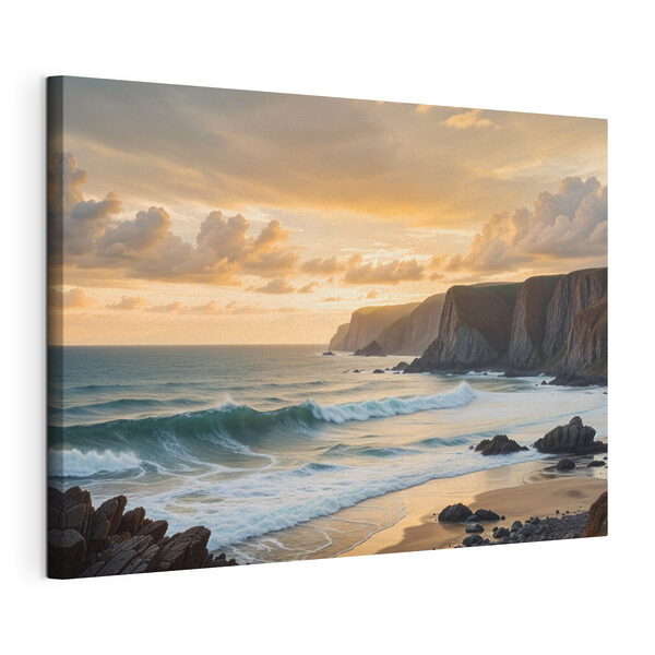 Wandbilder Wellen, die an einen Strand schlagen (Artikelnummer: s40176) Wandbilder Wandbilder Wellen, die an einen Strand schlagen (Artikelnummer: s40176)