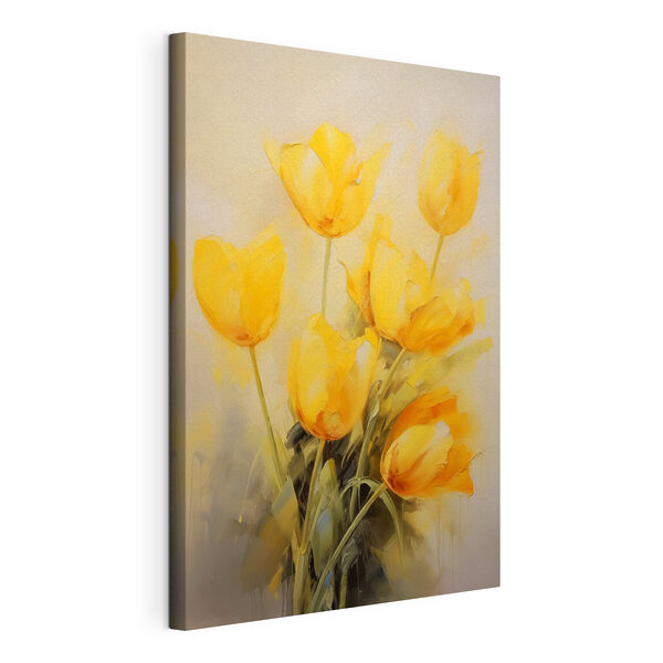 Wandbilder Gemälde mit gelben Blumen (Artikelnummer: s40318) Wandbilder Wandbilder Gemälde mit gelben Blumen (Artikelnummer: s40318)