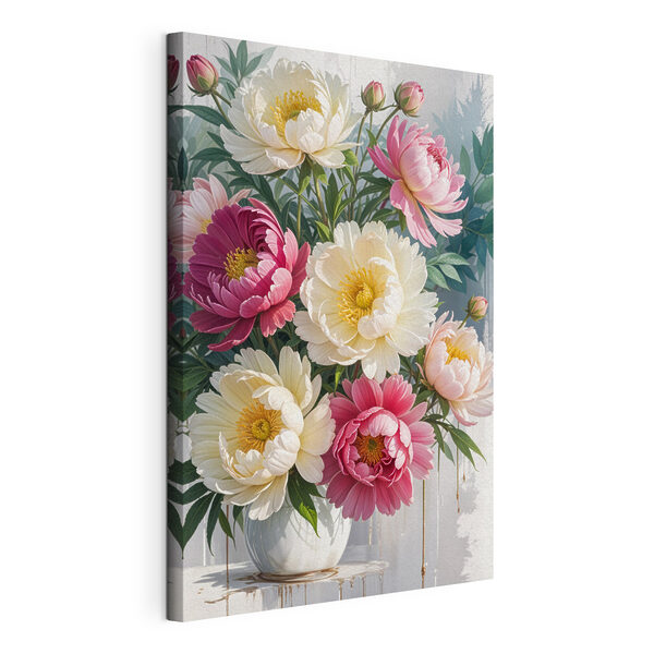 Blumenstrauß mit Blättern Wandbilder Blumenstrauß mit Blättern