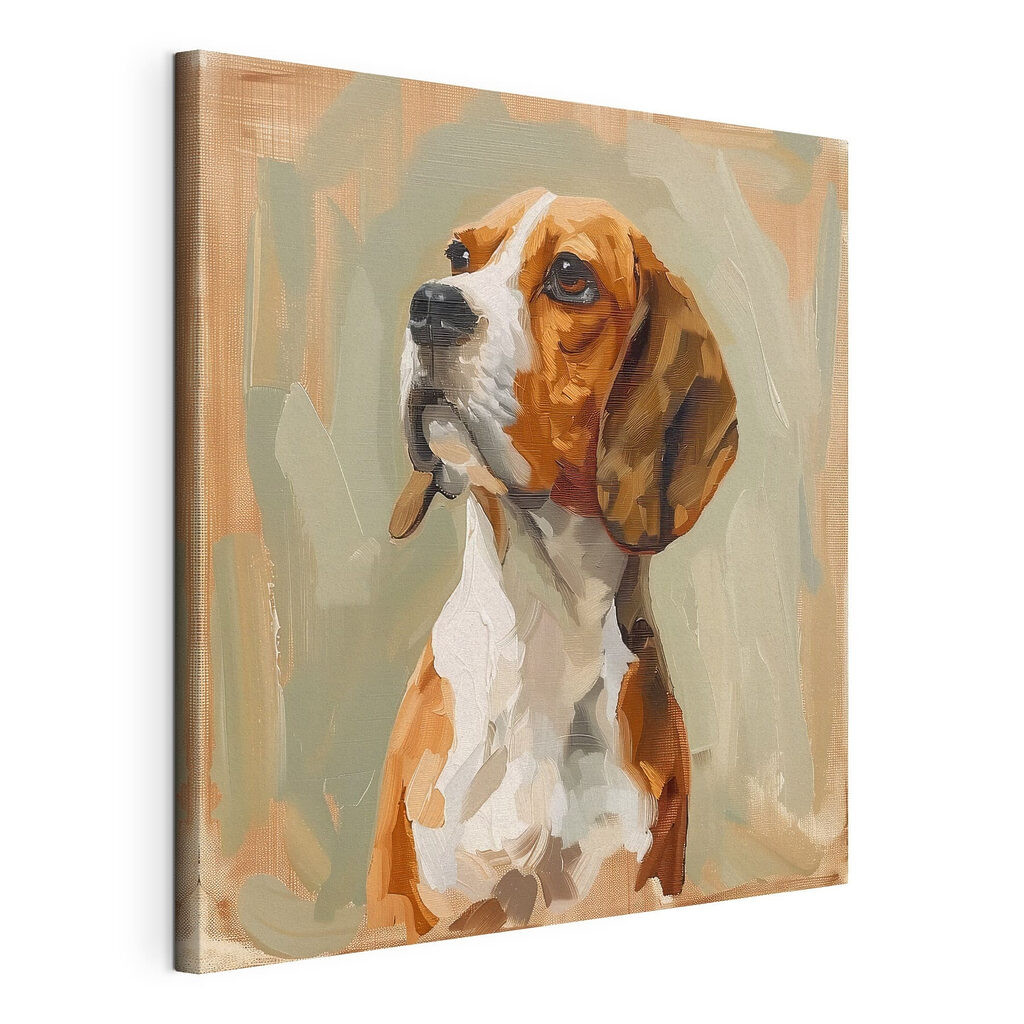 Painting of a dog Painting of a dog