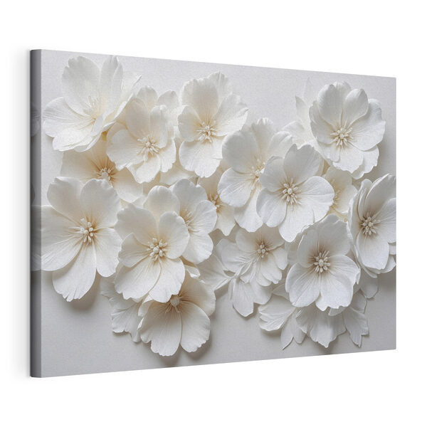 Gruppe von weißen Blumen Wandbilder Gruppe von weißen Blumen