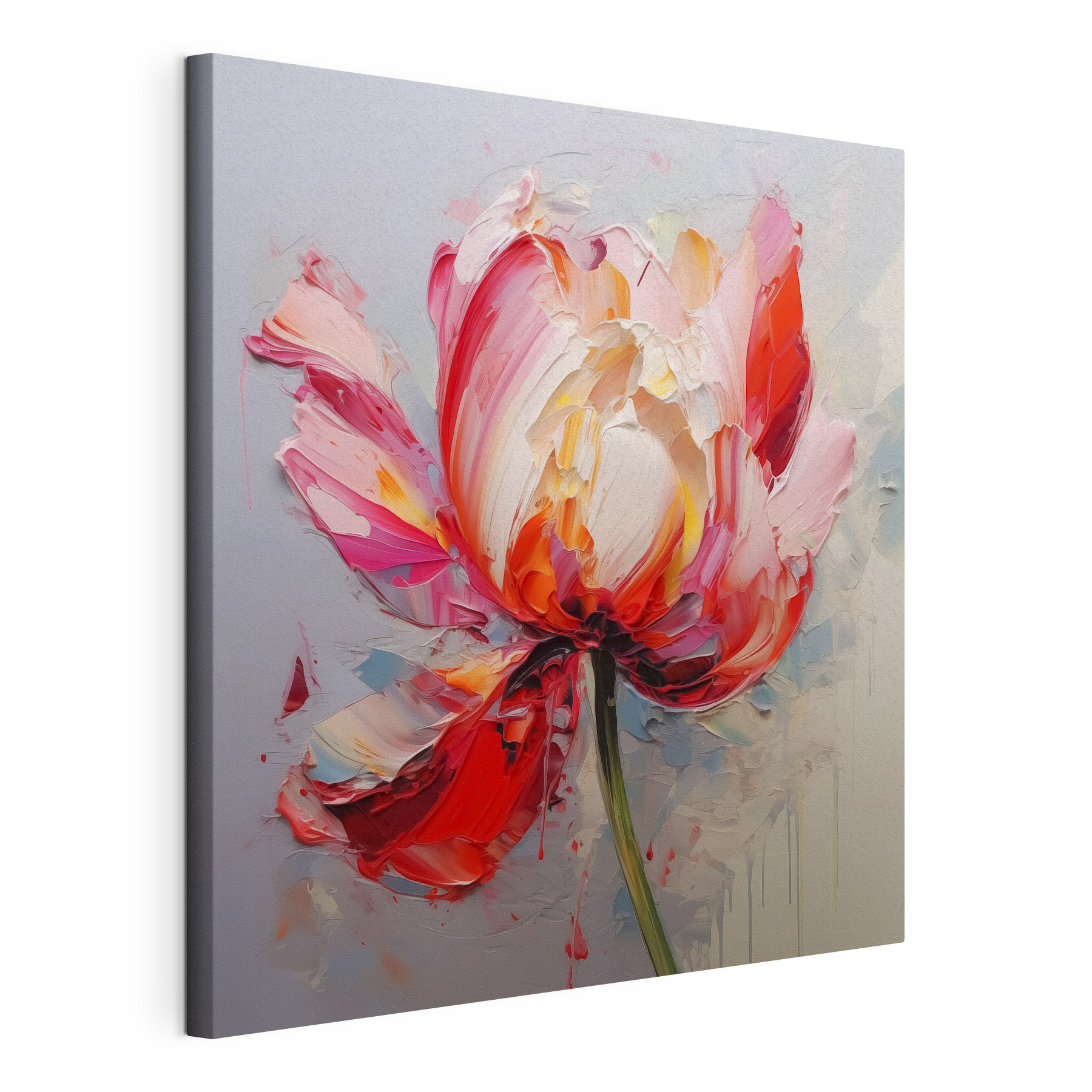 Painting of a flower Painting of a flower