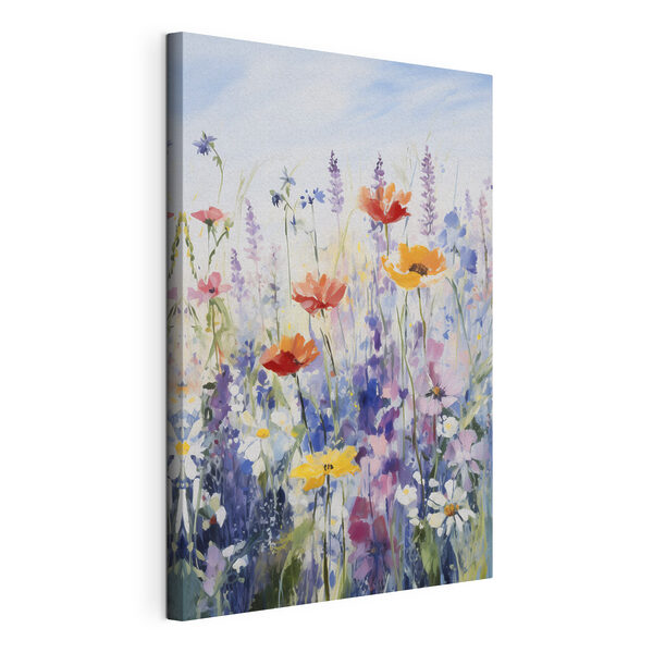 Wandbilder Gemälde von Blumen auf einem Feld (Artikelnummer: s40503) Wandbilder Wandbilder Gemälde von Blumen auf einem Feld (Artikelnummer: s40503)