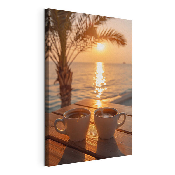 Wandbilder Zwei Tassen Kaffee auf einem Tisch (Artikelnummer: s41431) Wandbilder Wandbilder Zwei Tassen Kaffee auf einem Tisch (Artikelnummer: s41431)