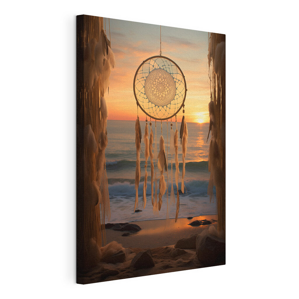 Dream catcher from a doorway