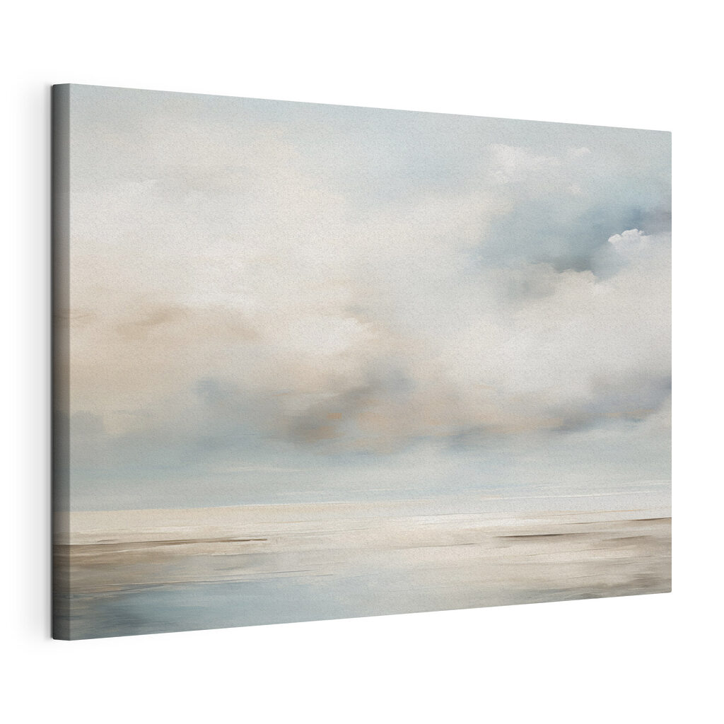 Cloudy sky over a body of water