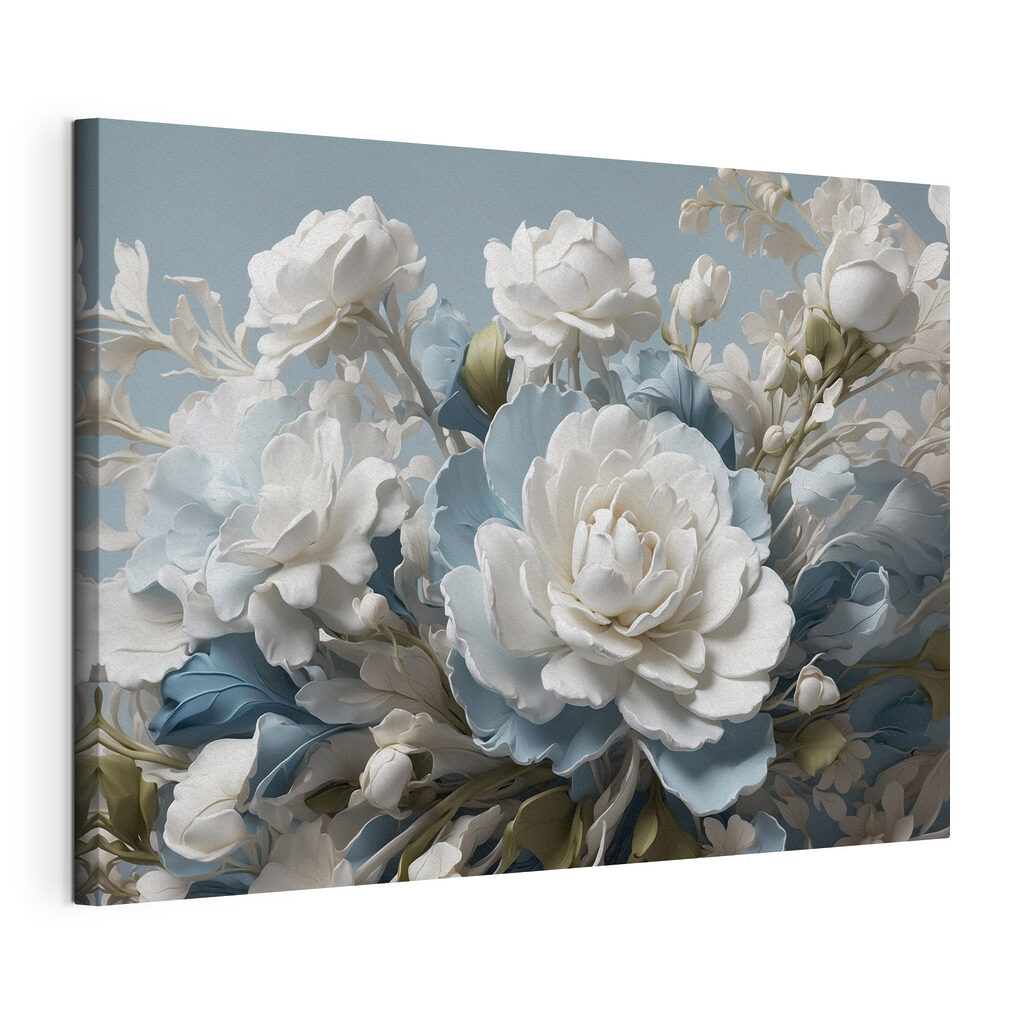 Delicate blooms in soft hues