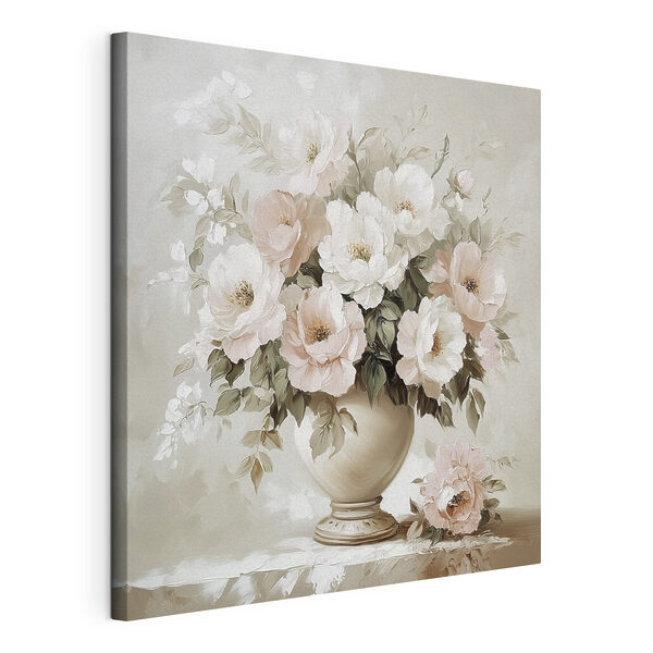 Gemälde von Blumen in einer Vase