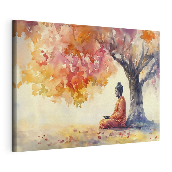 Wandbilder Aquarell einer Person, die unter einem Baum sitzt (Artikelnummer: s41887) Wandbilder Wandbilder Aquarell einer Person, die unter einem Baum sitzt (Artikelnummer: s41887)