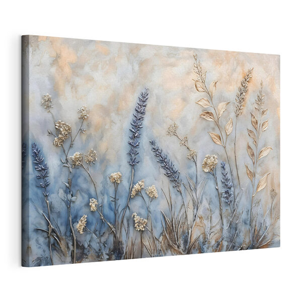 Malerei von Blumen und Blättern Wandbilder Malerei von Blumen und Blättern