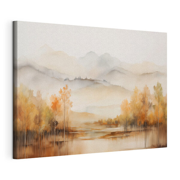 Wandbilder Aquarellmalerei von Bäumen und Bergen (Artikelnummer: s42716) Wandbilder Wandbilder Aquarellmalerei von Bäumen und Bergen (Artikelnummer: s42716)