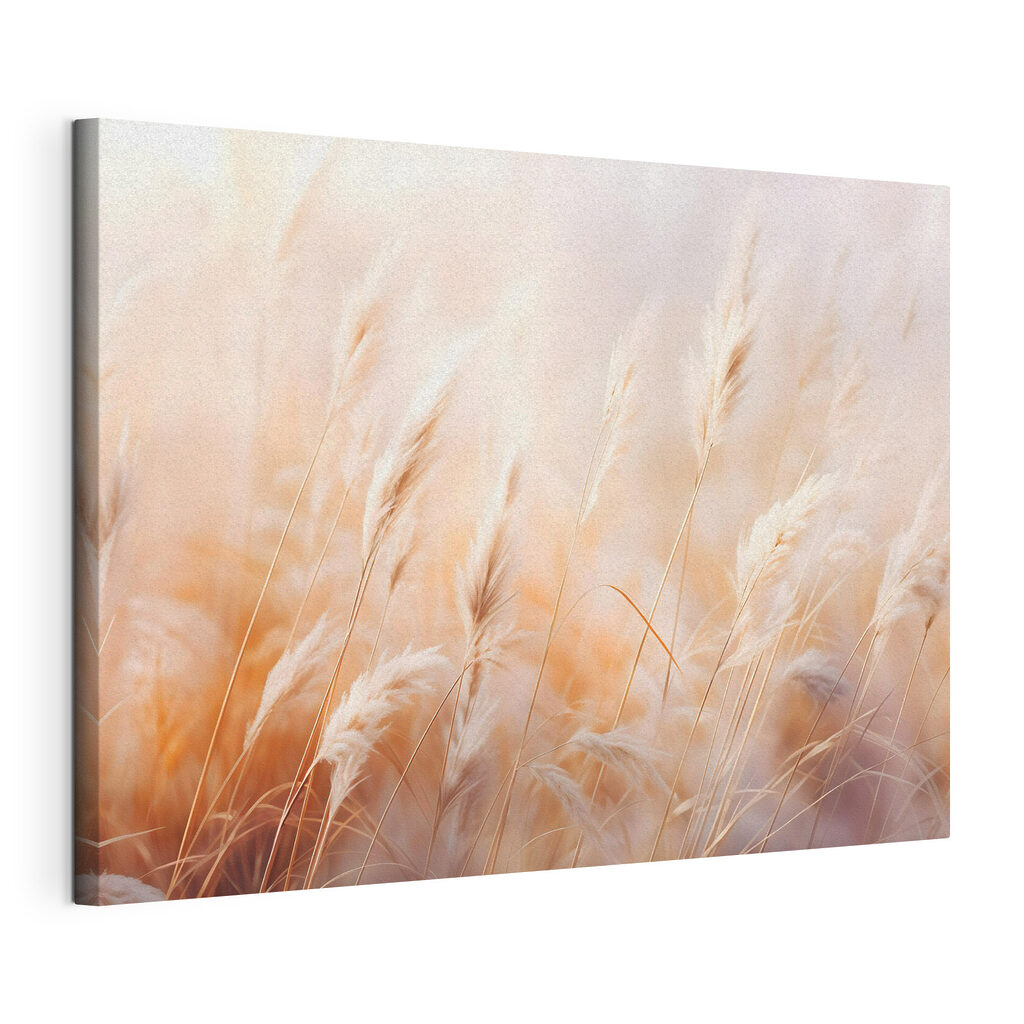 Soft grasses dancing in the breeze