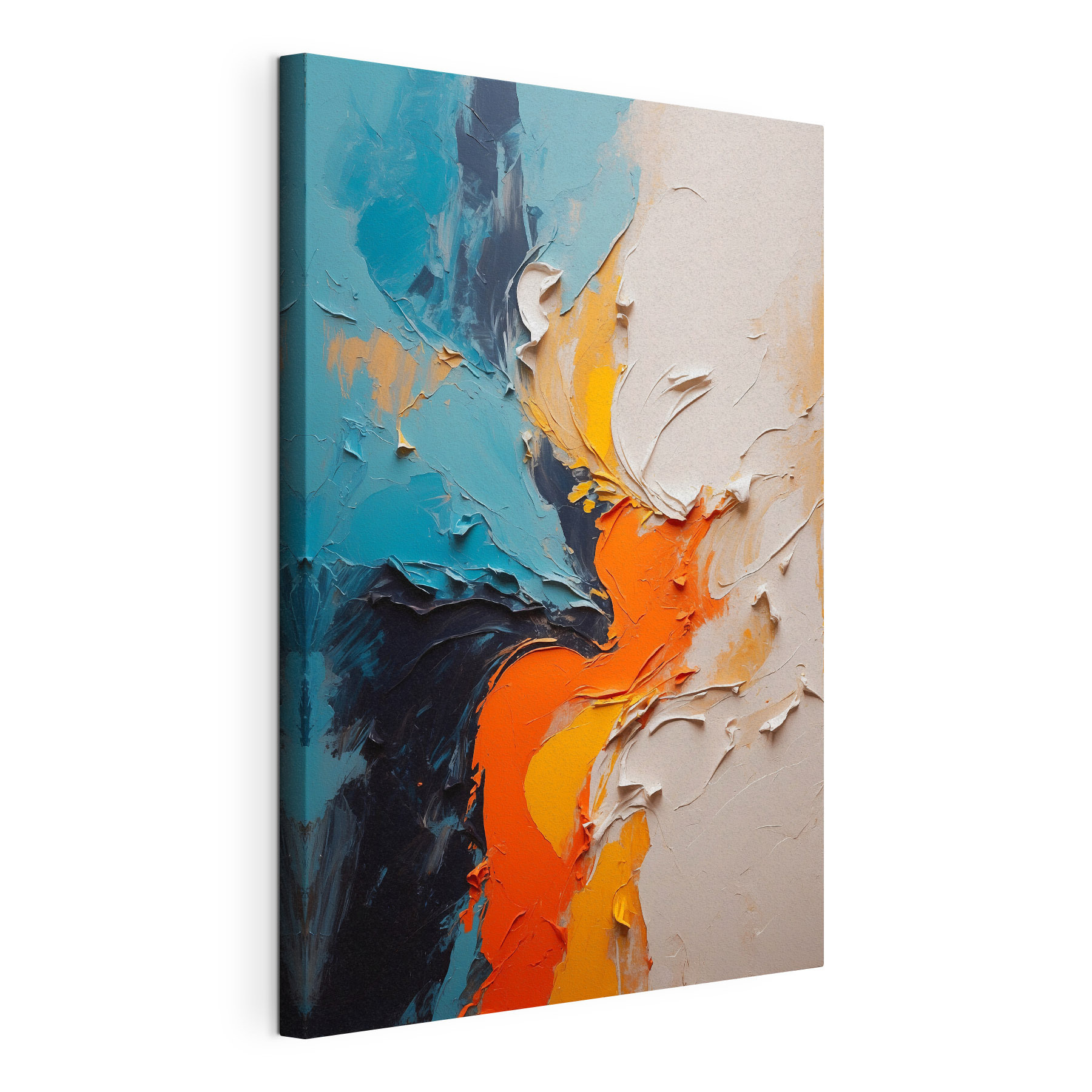 Vibrant swirls of color and texture Vibrant swirls of color and texture
