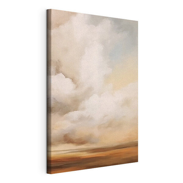 Heitere Wolken über ruhiger Landschaft Wandbilder Heitere Wolken über ruhiger Landschaft