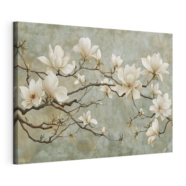 Wandbilder Weiße Blüten auf einem Zweig (Artikelnummer: s43322) Wandbilder Wandbilder Weiße Blüten auf einem Zweig (Artikelnummer: s43322)