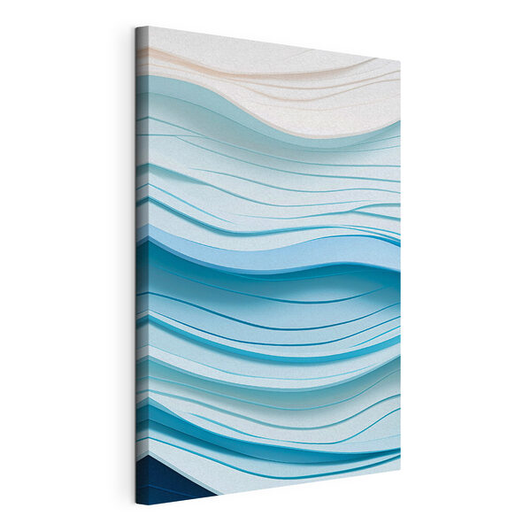 Wandbilder Blaue und weiße Wellenlinien (Artikelnummer: s43584) Wandbilder Wandbilder Blaue und weiße Wellenlinien (Artikelnummer: s43584)